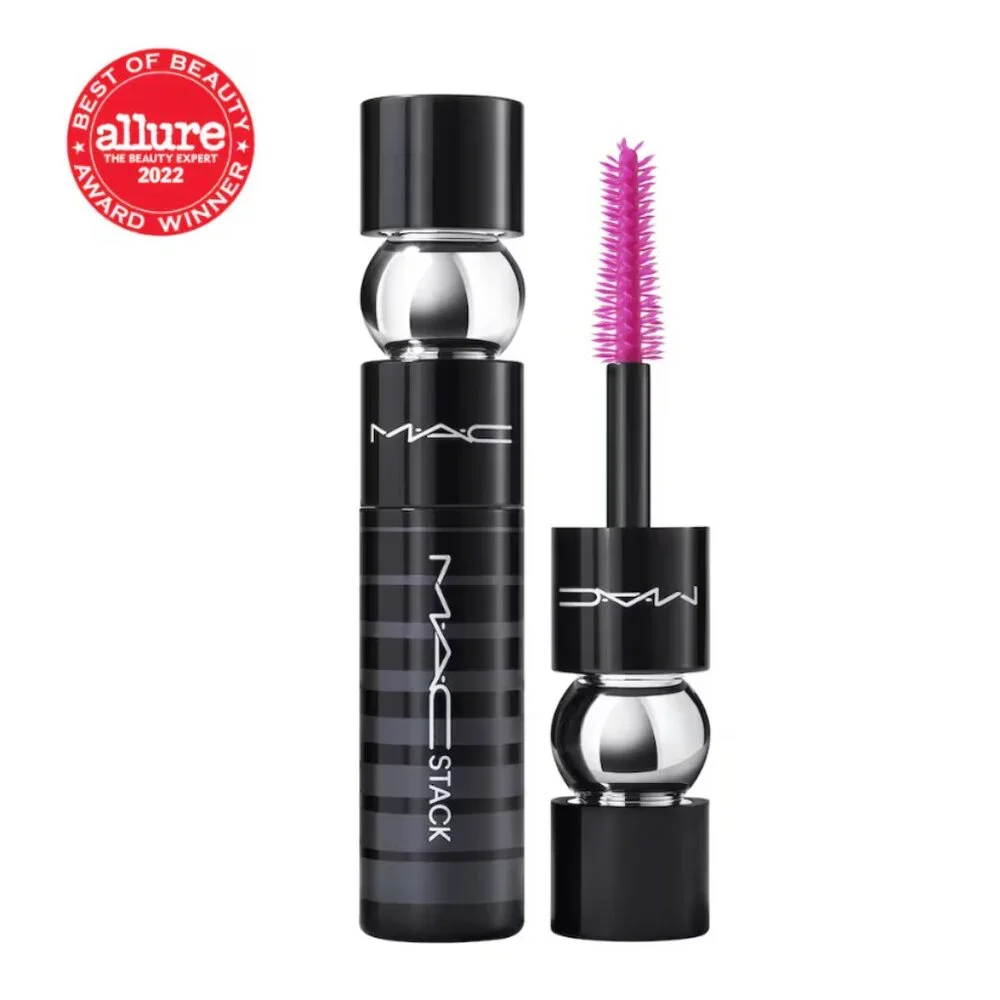 MAC Stack Mascara Superstack Mega Brush Black Mini 3ml NWT